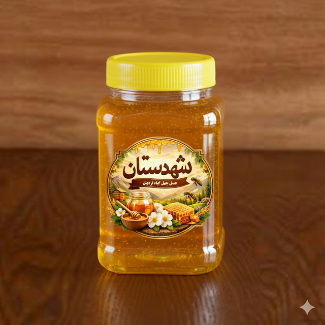 عسل مرغوب اردبیل ساکاروز زیر 5